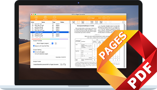 PDF to Pages Converter fo Mac