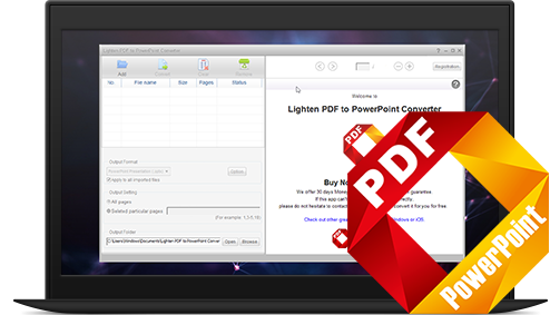 PDF To PowerPoint Converter for Windows