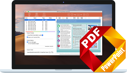 PDF to PowerPoint Converter for Mac