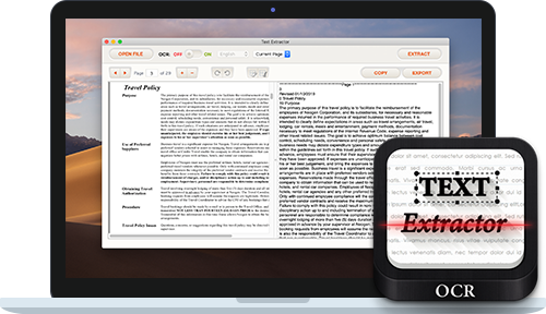 Text Extractor for Mac