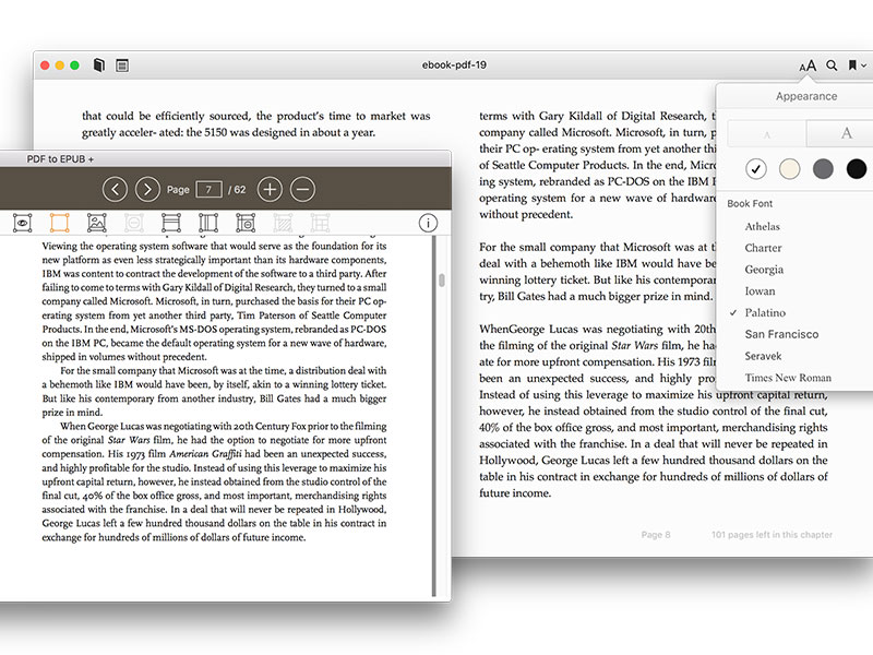 PDF to EPUB for Mac screenshot 2