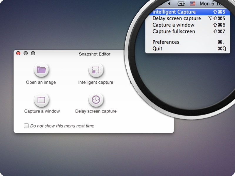 Snapshot Editor for Mac screenshot 1