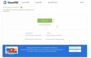 free pdf to excel converter online without email