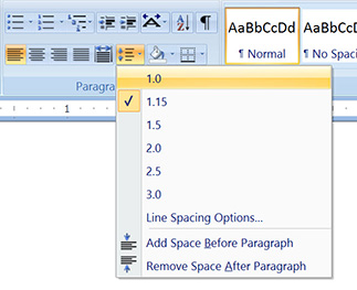 home-tab-changing-line-spacing