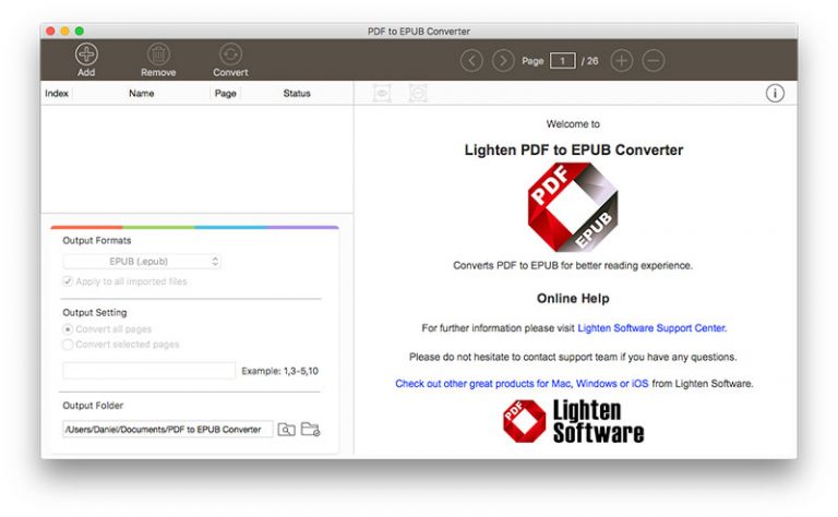 mac epub to pdf converter mac epub to pdf converter