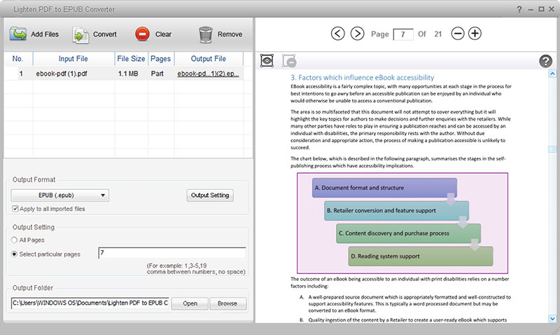 How to Convert PDF to ePub