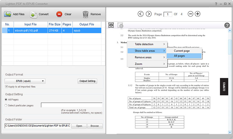 How to Convert PDF to ePub