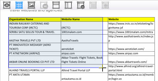 pdf to excel for windows screenshot 3