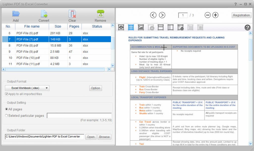 How To Extract Data From Pdf To Excel Spreadsheet Lighten