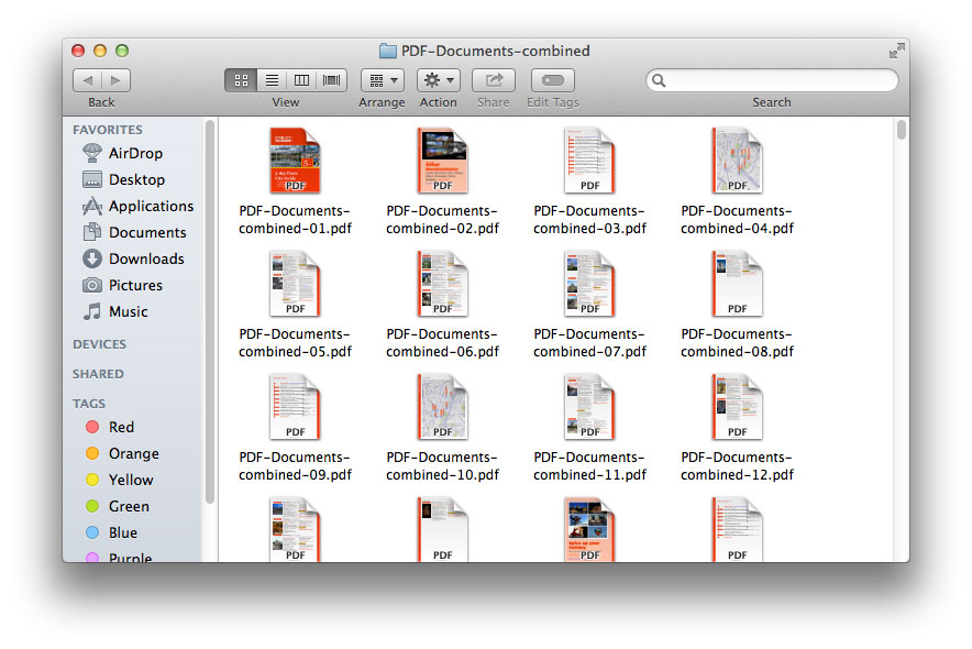 How to split a PDF file into separate PDFs online