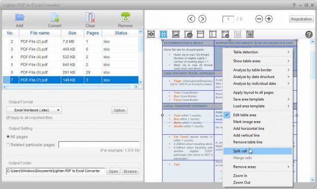 Converting Table Data More Accurately | Lighten Software Official